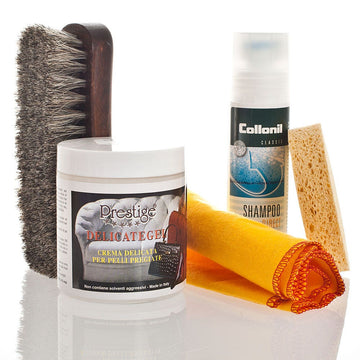 Complete Set for Cleaning Smooth Leather Shoes - Shoe Care
